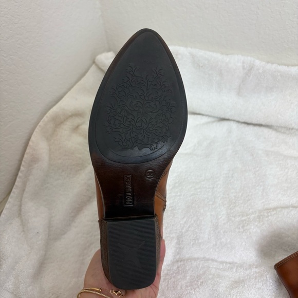 Picolino: women’s Brown Leather Ankle Boots - Picture 8 of 10